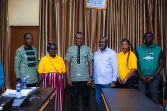 Bono Regional NSA Director Pays Working Visit to Sunyani Technical University