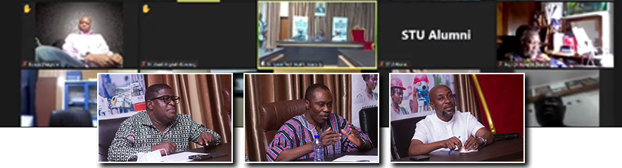 Management Holds Maiden Meeting with Alumni (SUTECH, SPOLY & STU)